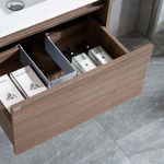 Baños-Mueble-de-Baño-Queen-Cajon-Repisa-con-Lavamanos-Choco-500-mm
