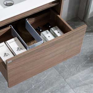 Mueble de Baño Queen Cajón Repisa con Lavamanos Choco 500 mm