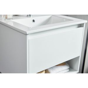 Mueble de Baño Queen con Lavamanos 690x465x480 mm Blanco