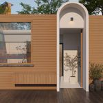Pisos-y-Muros-Wall-Panel-Exterior-Cladding-Plank-WPC-Golden-Teak-120x2880-mm