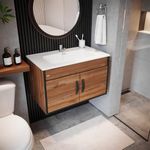 Baños-Mueble-de-Baño-Dustry-Suspendido-Cafe-con-Lavamanos-y-2-Puertas-800x500x460-mm