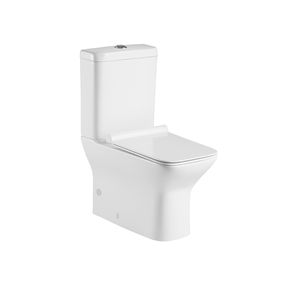 WC Berlin a Piso 300 mm Doble Descarga con Asiento Blanco