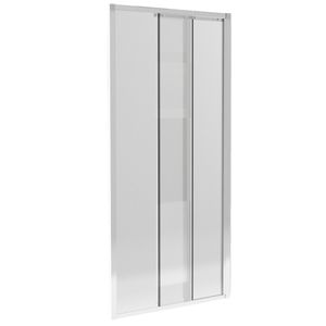 Mampara Ducha Atenea Vidrio Templado Doble Corredera Derecha Fija 1200x1950mm