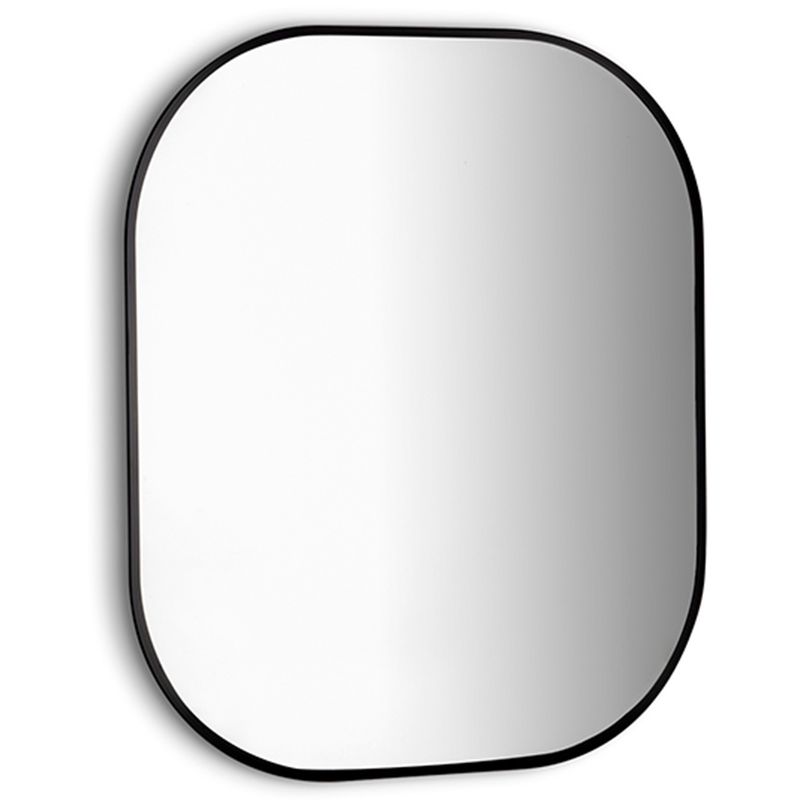 Baños-Espejo-Sharon-Borde-Negro-mate-700x800-mm-con-Led