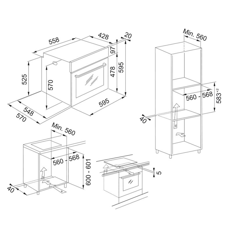 Cocina-Horno-Conveccion-Maris-97-Inox-71L