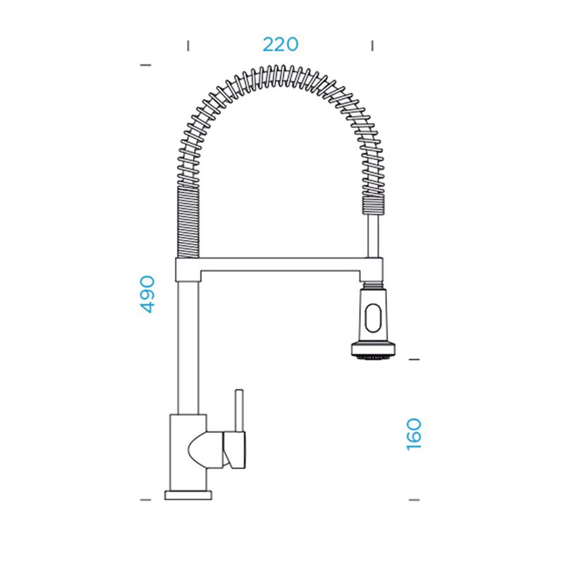 Cocina-Griferia-de-Cocina-Schock-Karpo-Chrome