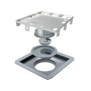 Rejilla Square Elleve Tapa Oculta 10x10 cm