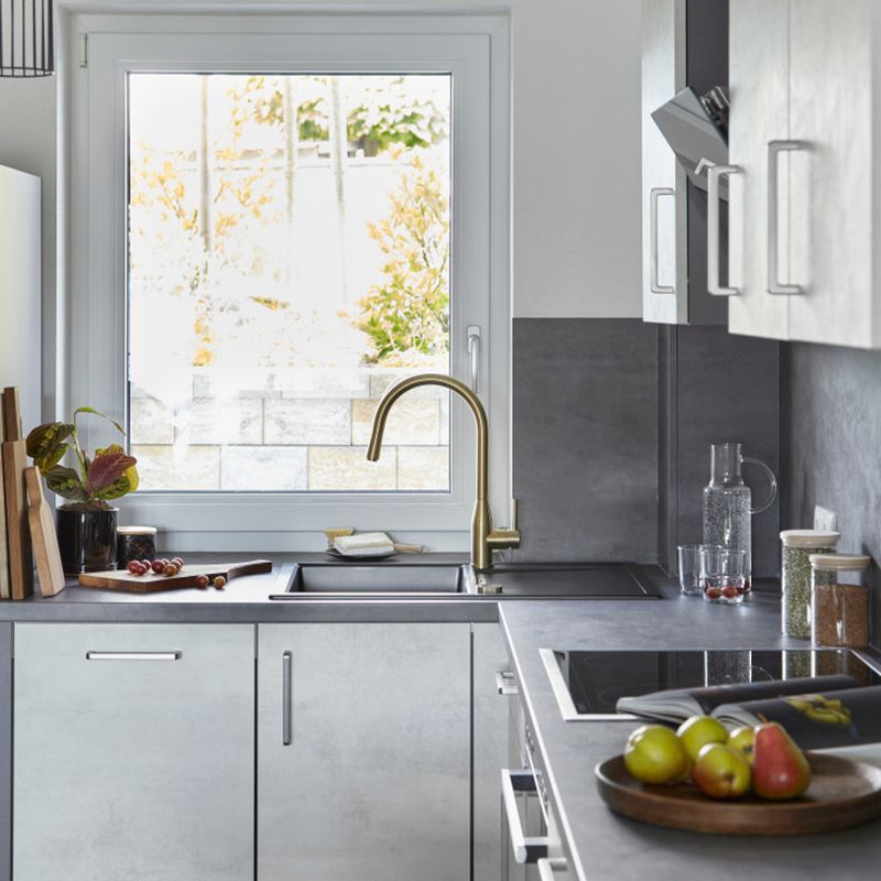Cocina-Griferia-de-Cocina-Schock-Kavus-White-Gold
