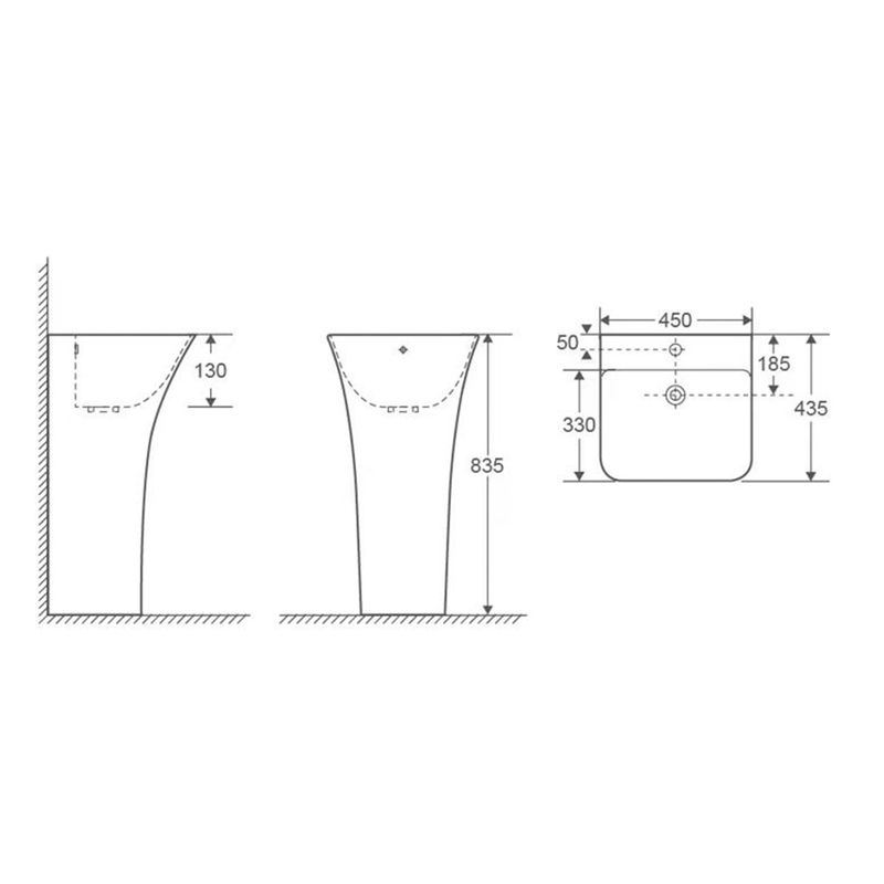 Baños-Lavamanos-Pedestal-Bianchi-con-Rebalse-Blanco-450x435-mm