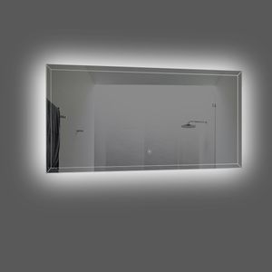 Espejo Film Rectangular con Luz Led 1200x30x600 mm