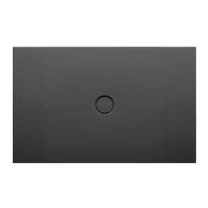 Receptáculo Vitrificado con Soporte BetteFloor Negro Mate 1200x800x35mm