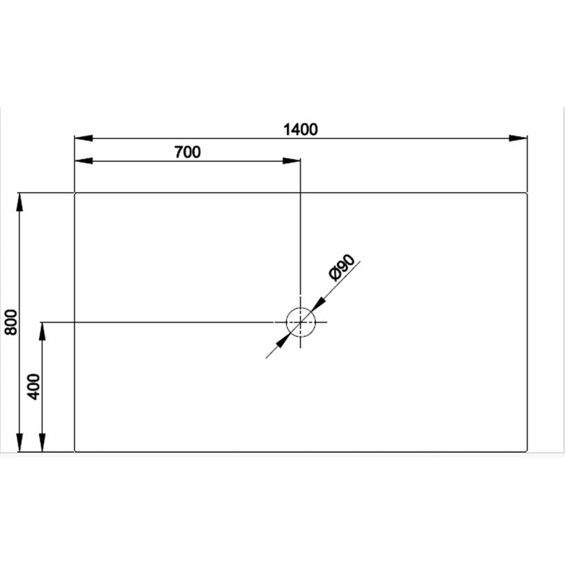 Baños-Receptaculo-Bette-Floor-140X80-Grafito-Con-Soporte-T1