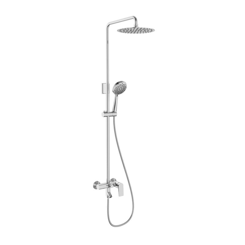 Baños-Columna-Tina-Luxor-C-Ducha-Fono-Flexible-Soporte-Cromo