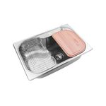 Cocina-Lavaplatos-Simple-Luxor-Compact-Sobre-y-Bajo-Cubierta-Cromado