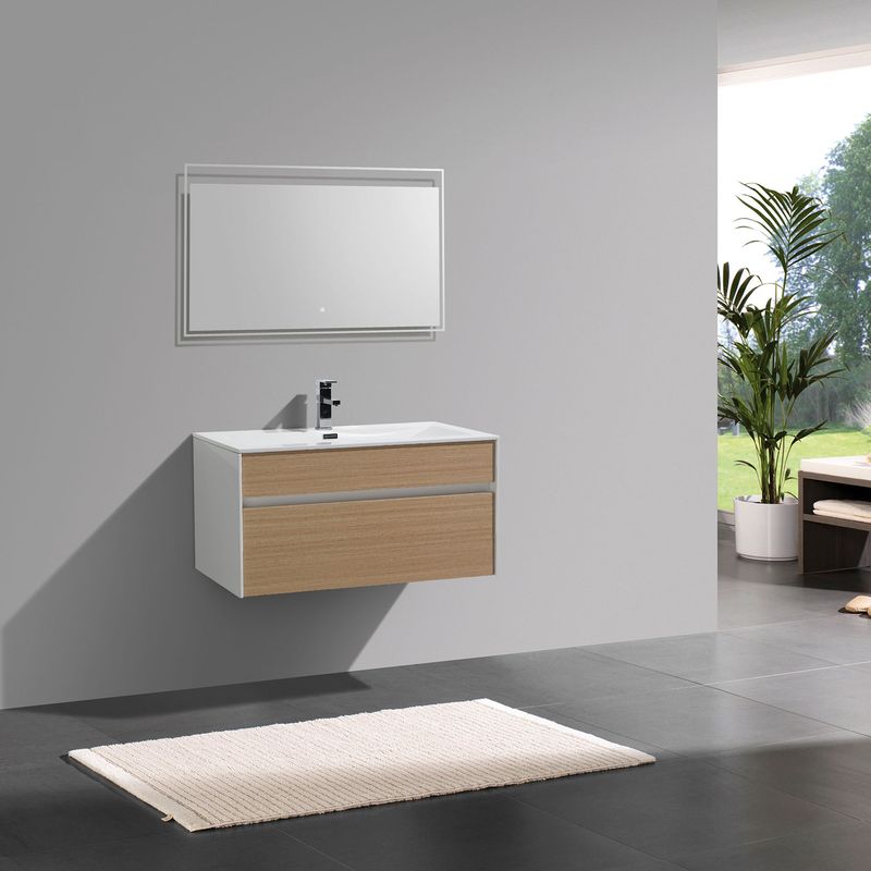 Baños-Mueble-de-Baño-Sunset-Lavamanos-y-Desague-Base-Teak-900x480x460mm