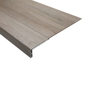 Peldaño PVC Indie Beige 2400x82 mm