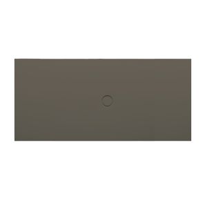 Receptáculo Vitrificado con Soporte BetteFloor Antracita 1600x800x35mm
