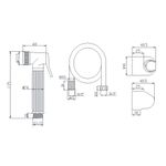 Baños-Ducha-Higienica-para-Bide-Universal-Cromo-5x15.5x13-cm