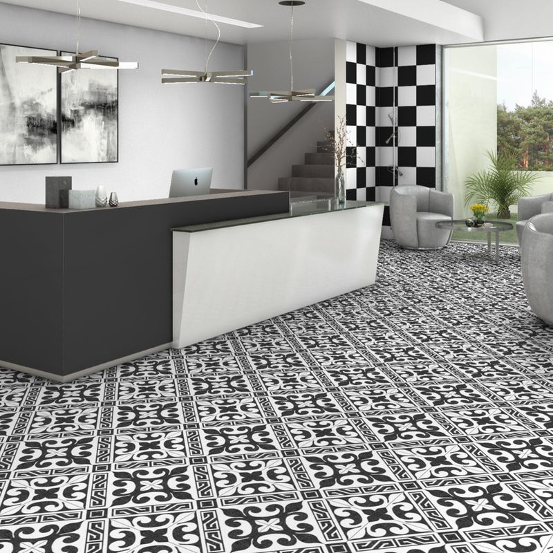 Pisos-y-Muros-Porcelanato-Versalles-Black-Negro-Mate-25x25-cm