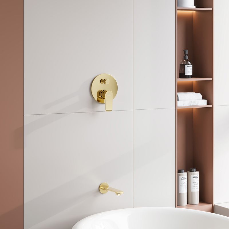 Baños-Caño-Tina-Urban-18-Cm-Dorado