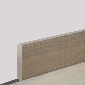 Guardapolvo PVC Misuri Sand 2400x90 mm