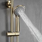 Baños-Griferia-Columna-de-Ducha-y-tina-Urban-Dorada
