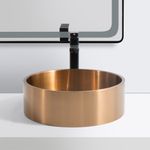 Baños-Lavamanos-de-Sobreponer-Inox-Rose-Gold-Satinado-Redondo-sin-Rebalse-405x405x130-mm