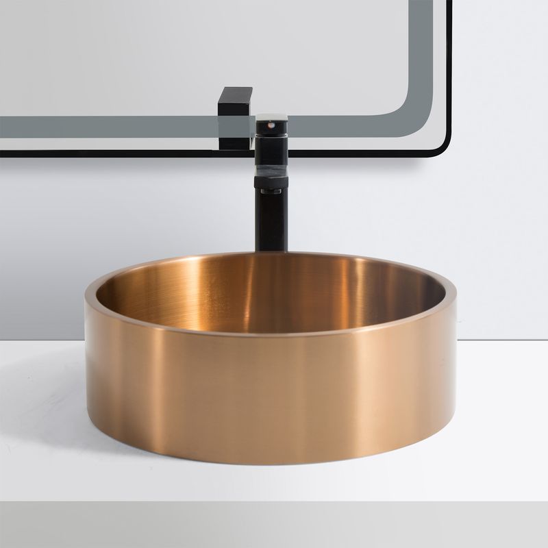 Baños-Lavamanos-de-Sobreponer-Inox-Rose-Gold-Satinado-Redondo-sin-Rebalse-405x405x130-mm