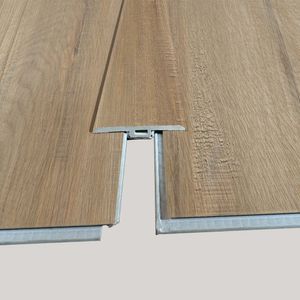 Cubrejunta Transición PVC Kentaro Light Brown 7x45x2400 mm
