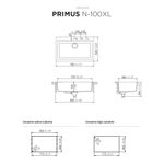 Cocina-Lavaplatos-Schock-Primus-N-100-Xl-Onyx