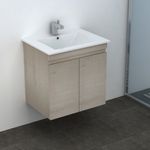 Baños-Mueble-de-Baño-Delfos-dos-Puertas-con-Lavamanos-Base-White-Oak-600-mm
