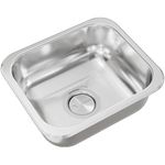 Cocina-Lavaplatos-Simple-E28-Rectangular-Bajo-Cubierta-Con-Rebalse-Cromado