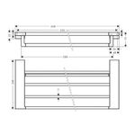 Baños-Repisa-Addstoris-con-Toallero-Cromo-60-cm