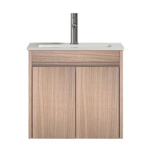 Mueble de Baño Nepal 2 Puertas con Lavamanos Desarmado Light Oak 500 mm