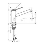 Cocina-Griferia-Cocina-Zesis-M33-1-Jet-74811000-Cromo