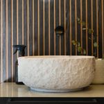 Baños-Lavamanos-Trani-Organico-Sobrecubierta-40-Cm-Piedra-Caliza