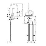 Cocina-Griferia-Cocina-Aquno-Select-M81-Extraible-3-Jet-73831670-Negro-Mate