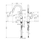 Cocina-Griferia-Cocina-Focus-M41-Extraible-2-Jet-31815670-Negro-Mate