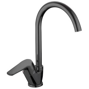 Grifería Cocina Concept 1 Jet Negro Mate