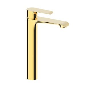Griferia Lavamanos Urban 22 Cm S/Desagüe Dorado