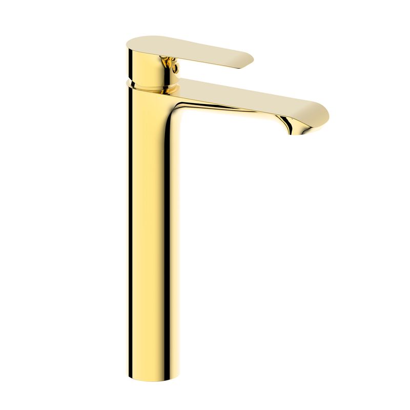 Baños-Griferia-Lavamanos-Urban-22-Cm-S-Desague-Dorado