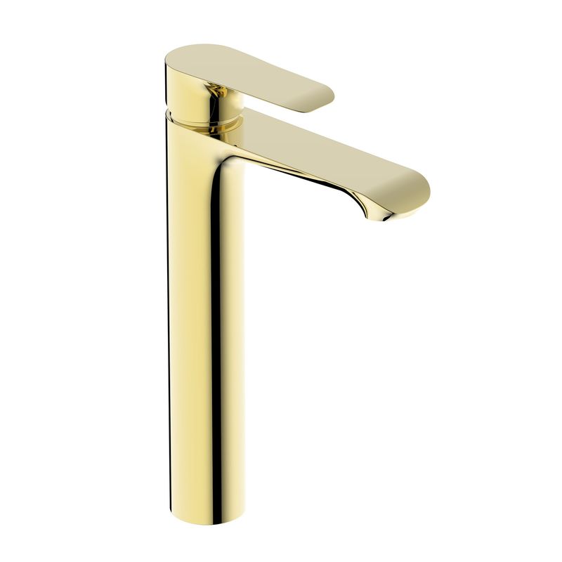 Baños-Griferia-Lavamanos-Urban-22-Cm-S-Desague-Dorado