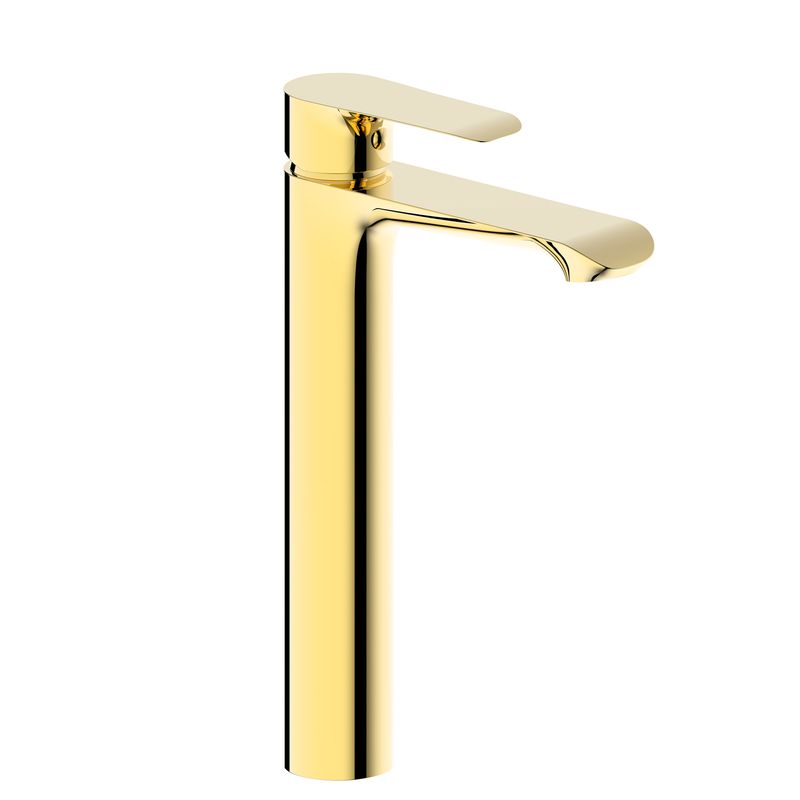 Baños-Griferia-Lavamanos-Urban-22-Cm-S-Desague-Dorado
