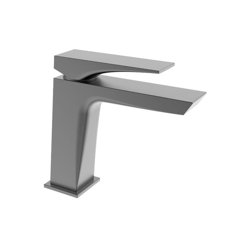 Baños-Griferia-Lavamanos-Kubika-11-cm-Coldstart-S-Desague-Negro-Mate