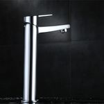 Baños-Griferia-Lavamanos-Life-Alta-22-cm-Coldstart-S-Desague-Cromo