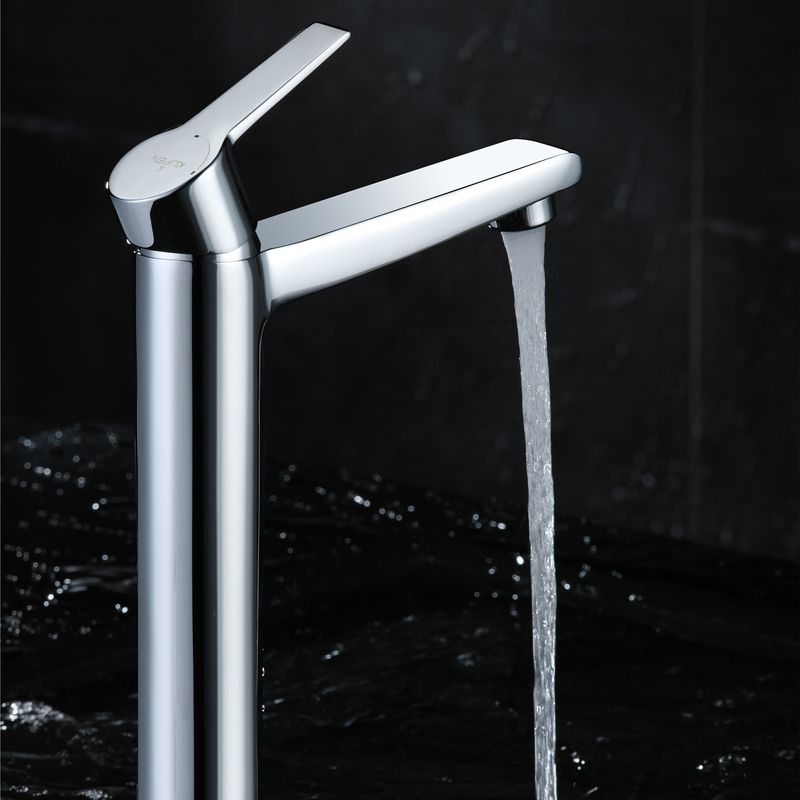 Baños-Griferia-Lavamanos-Life-Alta-22-cm-Coldstart-S-Desague-Cromo