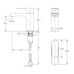 Baños-Griferia-Lavamanos-Urban-9-Cm-S-Desague-Cromo