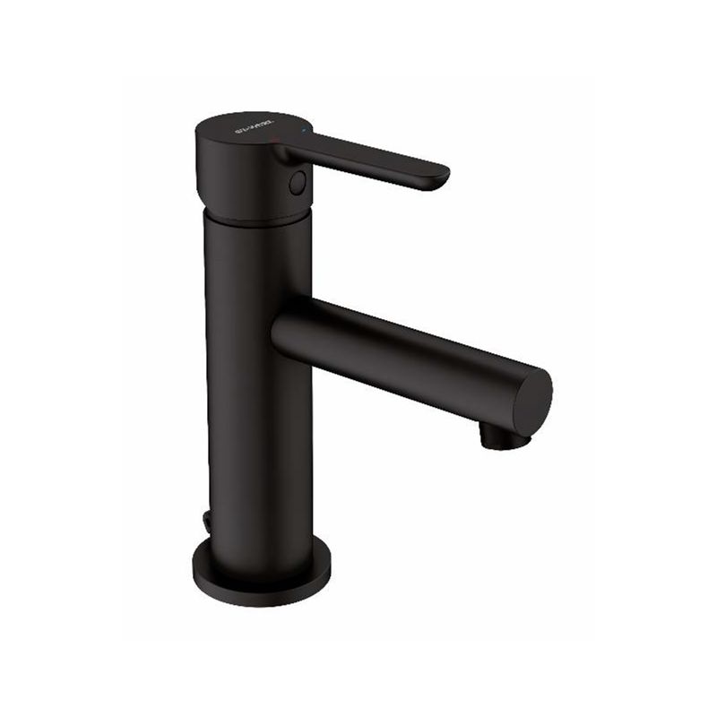 Baños-Griferia-Lavamanos-Oslo-10-cm-S-Desague-65130-19-41-66-Negro-Mate