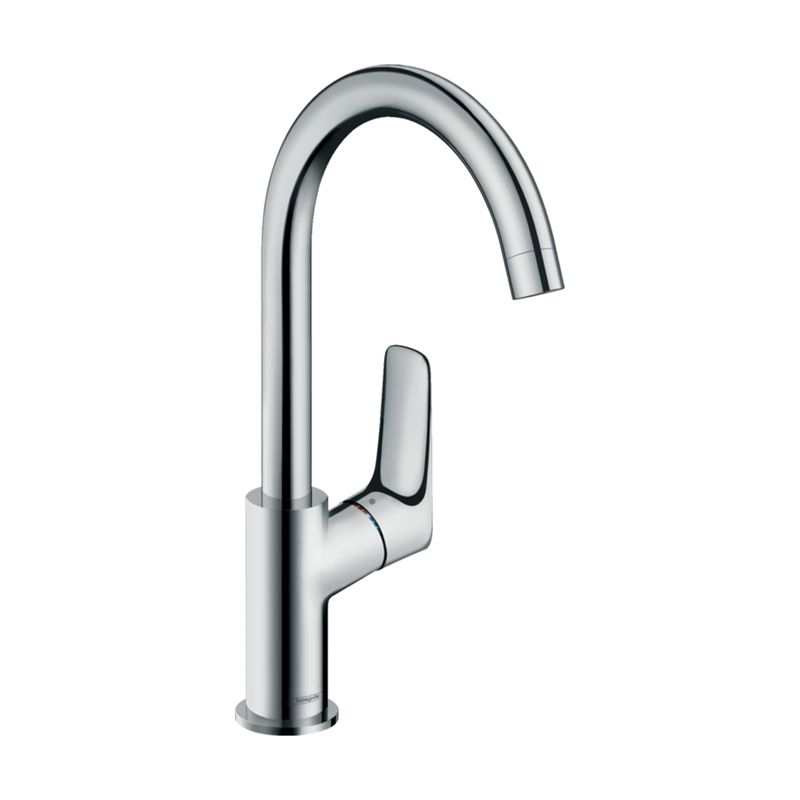 Baños-Griferia-Lavamanos-Logis-21-cm-C-Desague-Automatico-71130000-Cromo