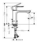 Baños-Griferia-Lavamanos-Rebris-E-11-Cm-Coldstart-S-Desague-72560000-Cromo